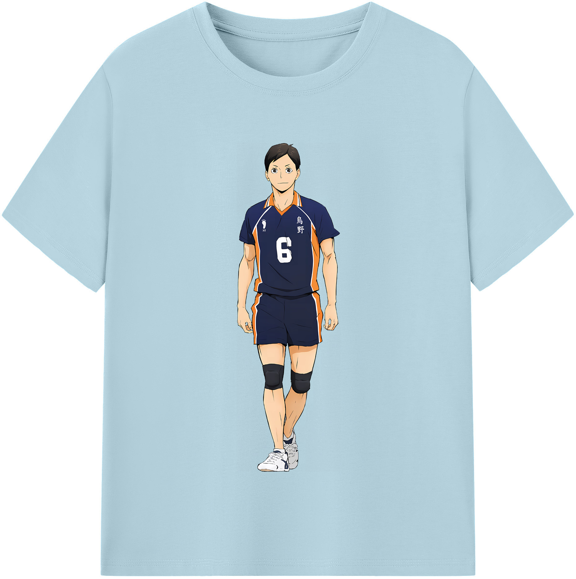 （画像用） ハイキュー!! Haikyu!! 綿100％半袖Tシャツ（フロントプリント）